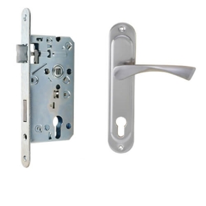 Замок врезной 7504/72-ZC (Хром)